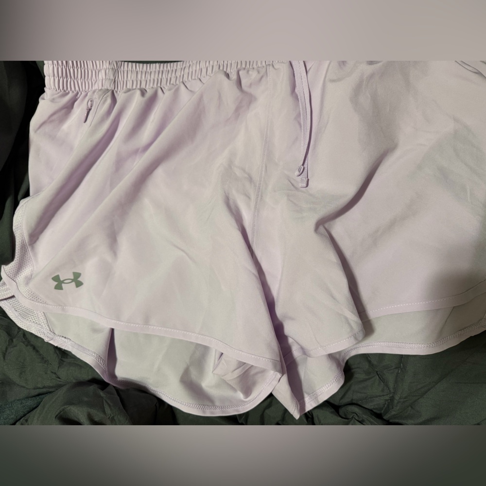 Under Armour Light Purple & Pink Athletic Shorts